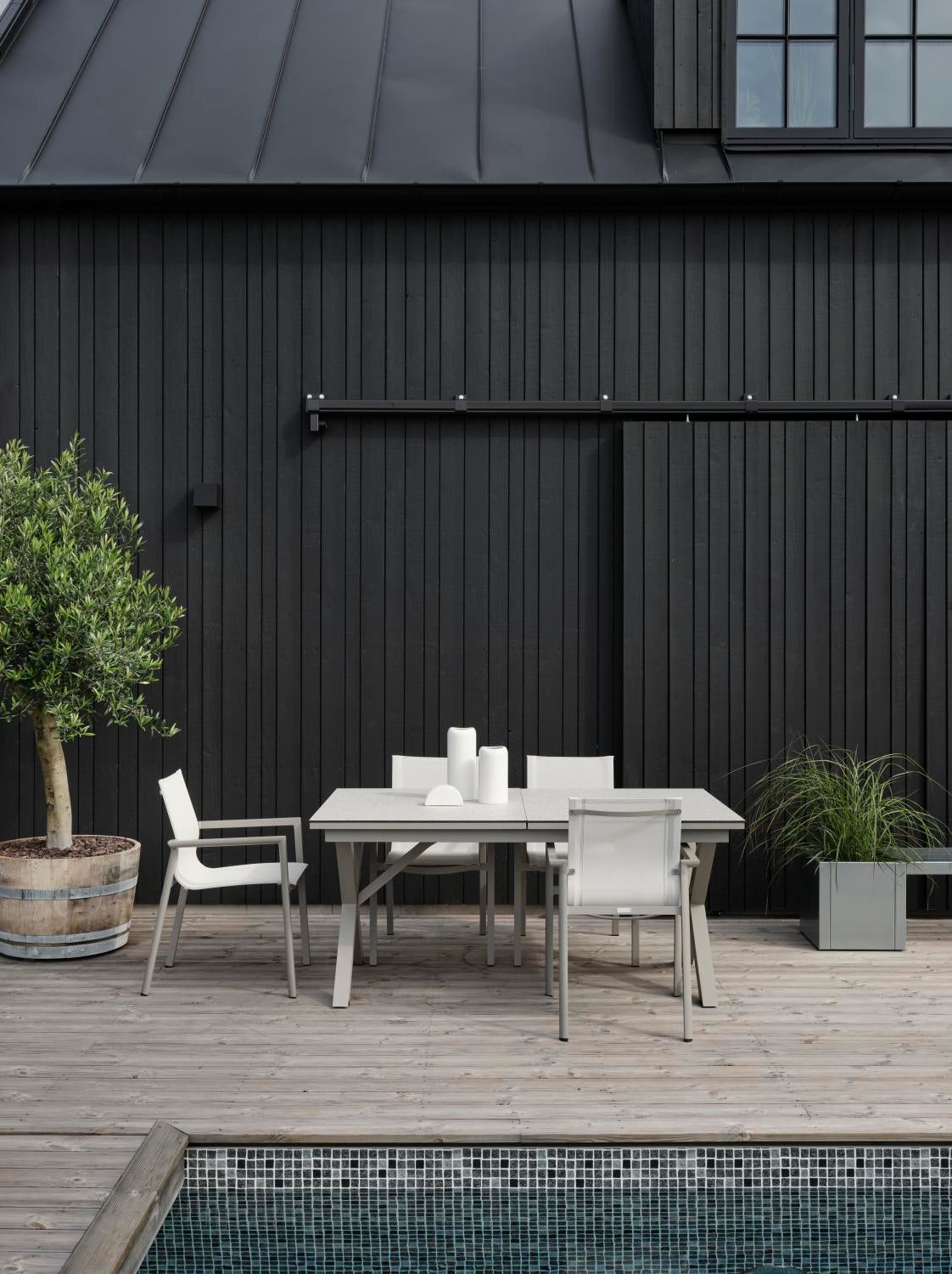 Delia fauteuil Khaki/Off-white