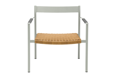 DK fauteuil lounge Light Grey/Natur