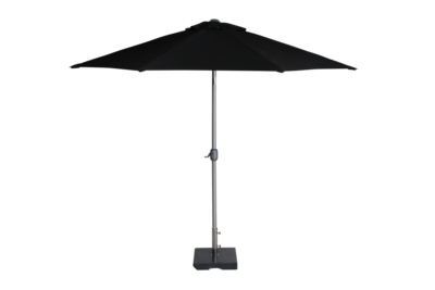 Andria parasol Argent/noir