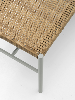 DK banc Light Grey/Natur